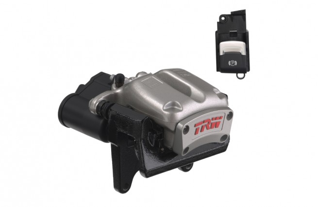 Frana de parcare electrica (sursa - TRW) Frana de parcare electrica (sursa - TRW)